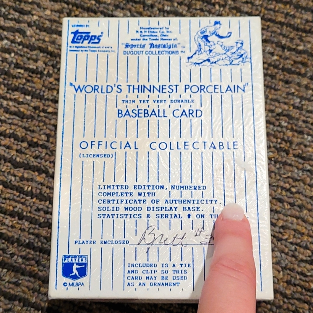 George Brett Baseball card - Picture 6 of 6